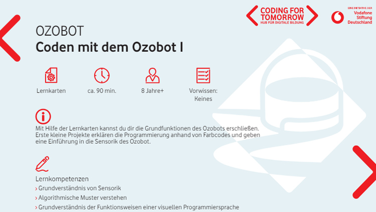 Zum Download Ozobot Coden 1