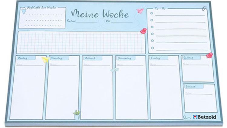 Wochenplan