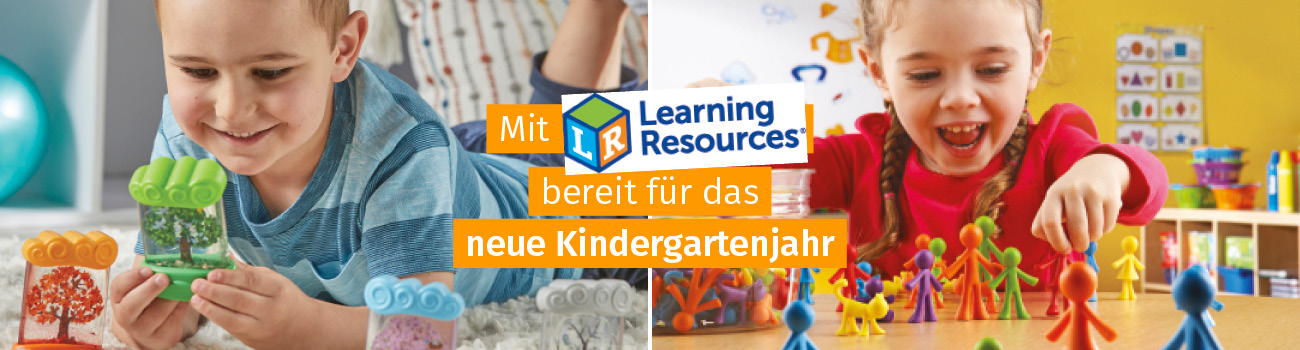 Mit Learning Resources bereit für das neue Kindergartenjahr