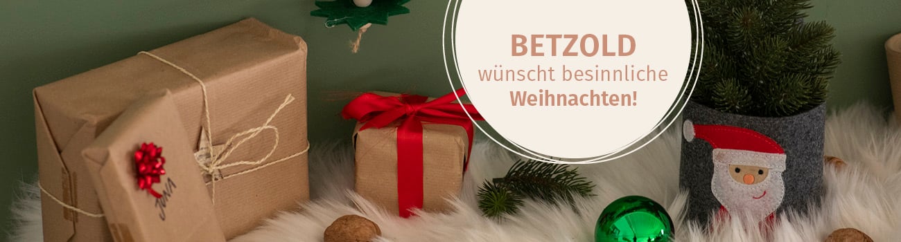 Betzold wünscht frohe Weihnachten